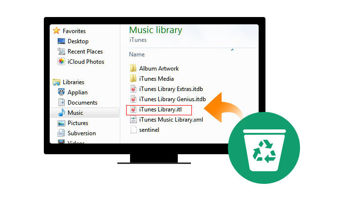 Reconstruir a biblioteca do iTunes