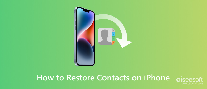 Restaurar contatos do iPhone