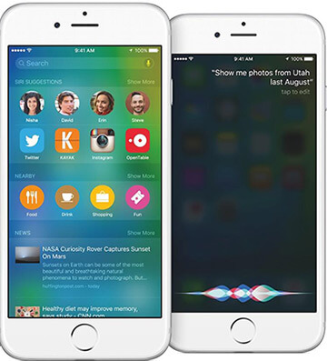 Siri no iOS 9