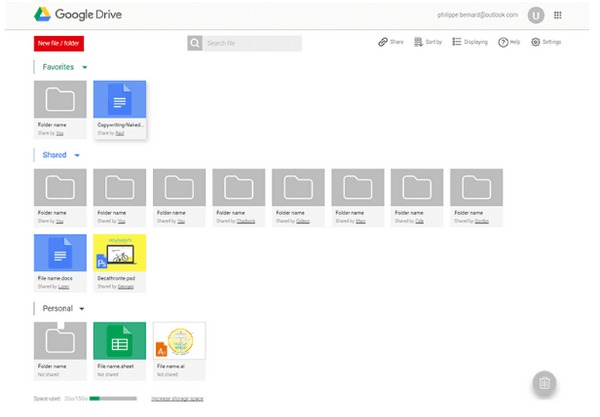Transferir arquivos do iPad via Google Drive