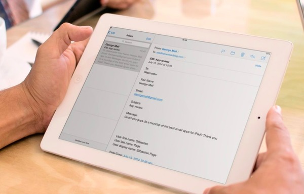 Transferir arquivos do iPad com e-mails