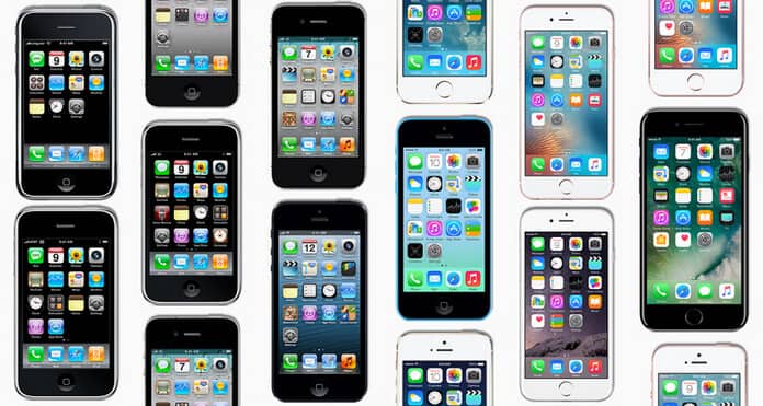 Evolução do iPhone