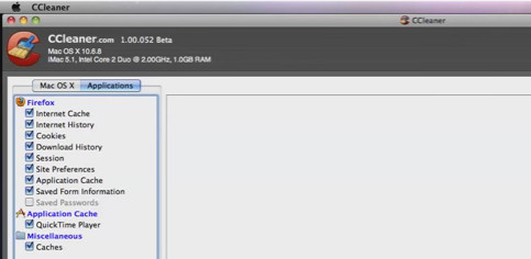 Ccleaner Limpar Cookies no Mac