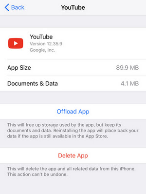 Como liberar armazenamento no iPhone - descarregar aplicativos Delele