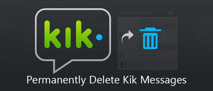 Excluir mensagens do Kik permanentemente