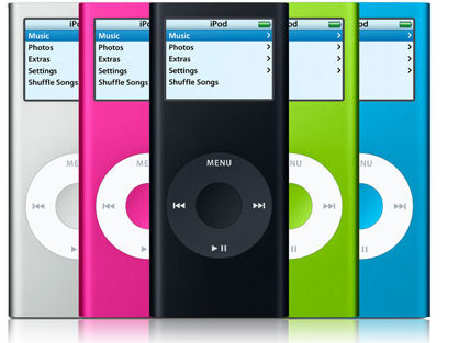 1 iPod de 2ª geração congelado