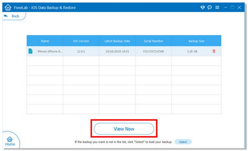Clique em "Ver agora".