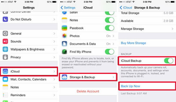 Faça backup dos favoritos do Safari no iCloud