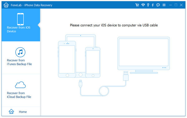 Escolha Recuperar do Dispositivo iOS