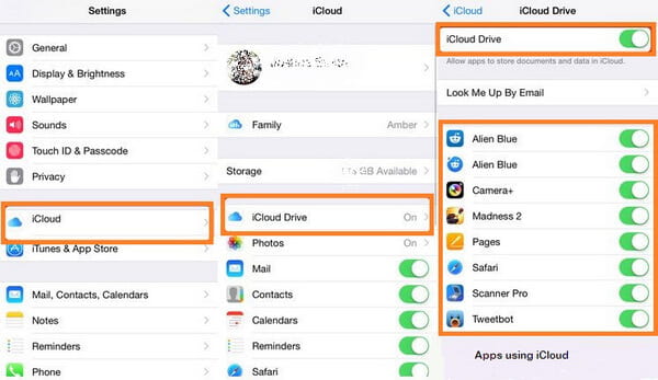 Desative o iCloud Drive