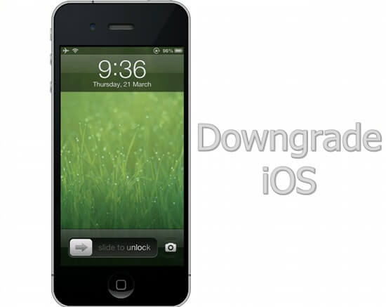 Fazer downgrade do iOS para reparar o iPhone emparedado