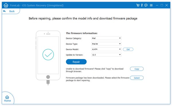 download do firmware