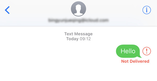 Não iMessage