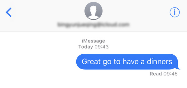 Leia o iMessage