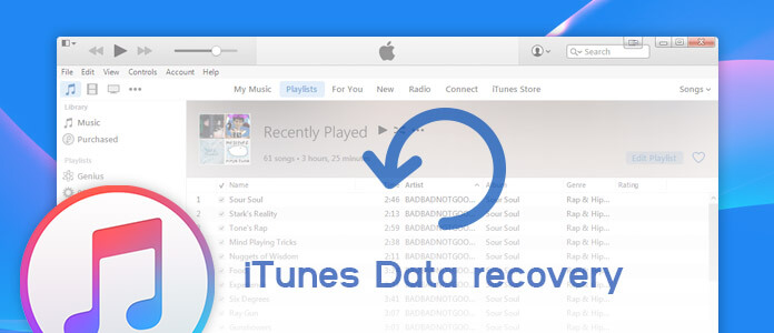 Recuperação de dados do iTunes