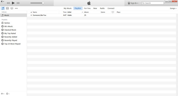 Recupere músicas do iTunes