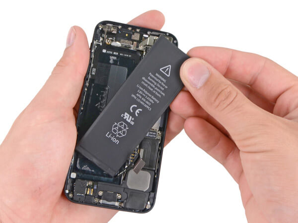 Substituição da bateria do iPhone