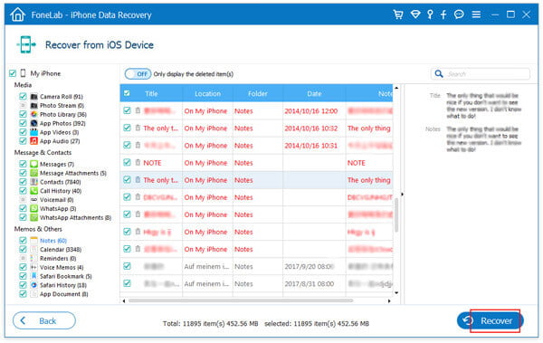 Como recuperar notas excluídas no iPhone sem backup