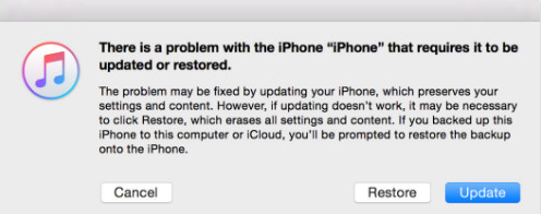 Restaurar o iPhone do Modo de Recuperação com o iTunes