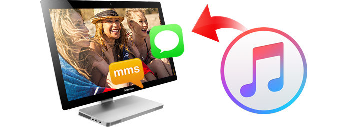 Restaurar MMS SMS iMessage do iTunes