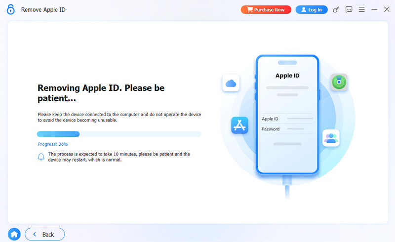 Removendo o ID Apple