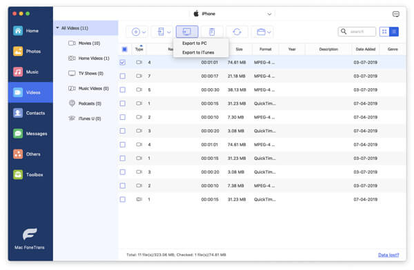 Transferir músicas do iPhone para o Mac sem o iTunes