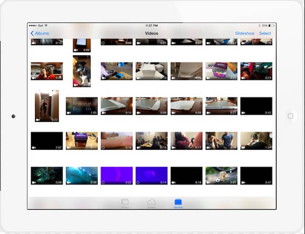 Prepare-se para transferir fotos do iPad