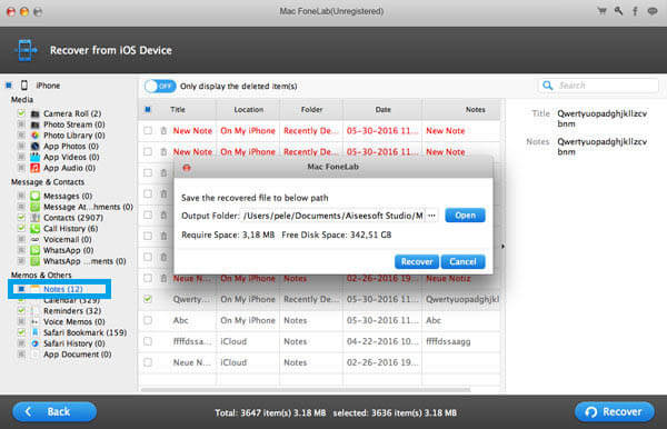 Transferir arquivos do iPhone para Mac