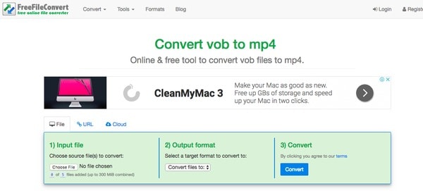 FreeFileConvert on-line