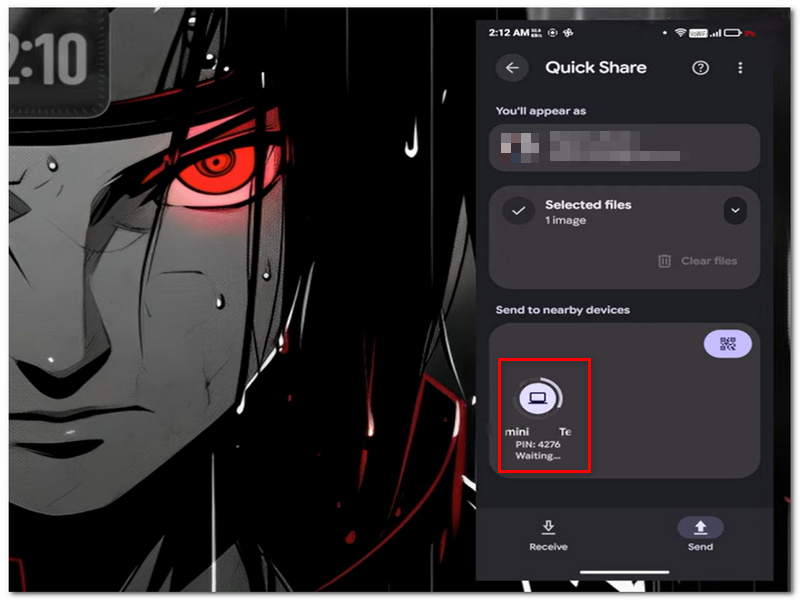 Select The Mac Device