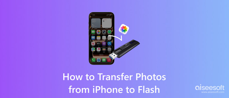 Transferir fotos do iPhone para um pen drive