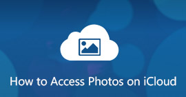 Acessar fotos ou imagens do iCloud