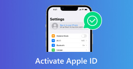 Ative seu ID Apple