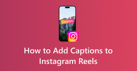Adicionar legenda ao Instagram Reel