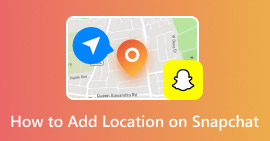 Adicionar localização no Snapchat