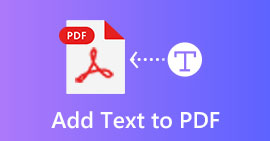 Adicionar ou inserir texto em PDF
