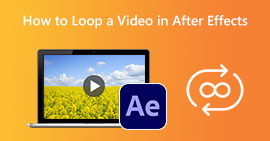 After Effects loop de vídeo