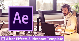 Modelo de Apresentação de Slides After Effects