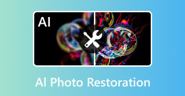Restauração de fotos com IA
