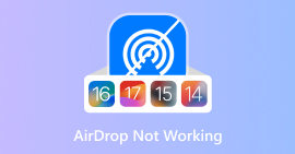 Airdrop não funciona