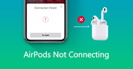 Airpods não conectando ao iPhone