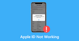 ID da Apple não está funcionando