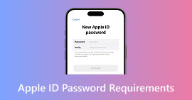 Requisitos de senha do ID Apple