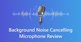 Revisão do microfone com cancelamento de ruído de fundo