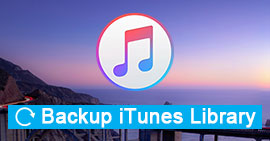 Fazer backup da biblioteca do iTunes