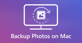 Fazer backup de fotos no Mac