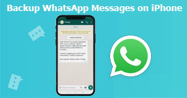 Backup de mensagens do WhatsApp para iPhone