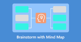 Brainstorm com mapa mental