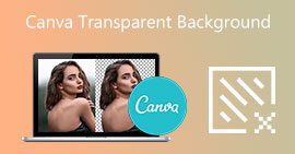 Fundo transparente do Canva