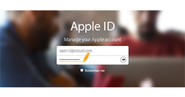 Alterar senha do ID Apple